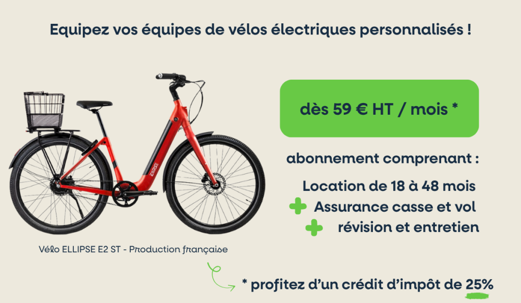 leasing pro vélos à assistance électrique 
